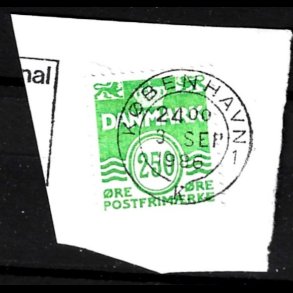 Brevklip m/bystempel K�benhavn - 293