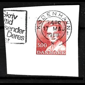 Brevklip m/bystempel K�benhavn - 294