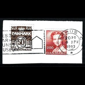 Brevklip m/bystempel �rhus - 297