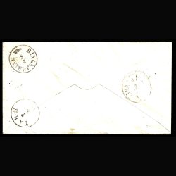 Danmark skillingsbrev AFA 13 uden indhold se billeder