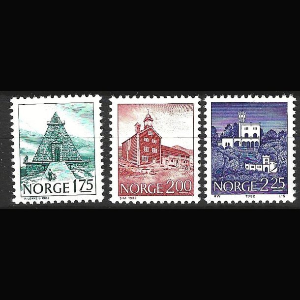 Norge postfrisk AFA 863-867