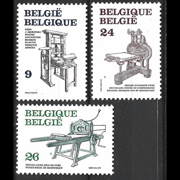 Belgien postfrisk AFA 2364-2366