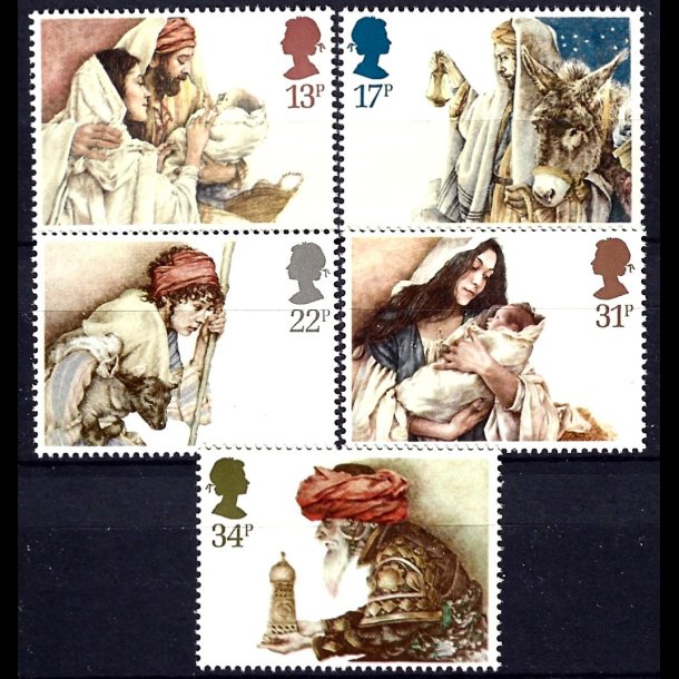 England postfrisk AFA 1128-1132
