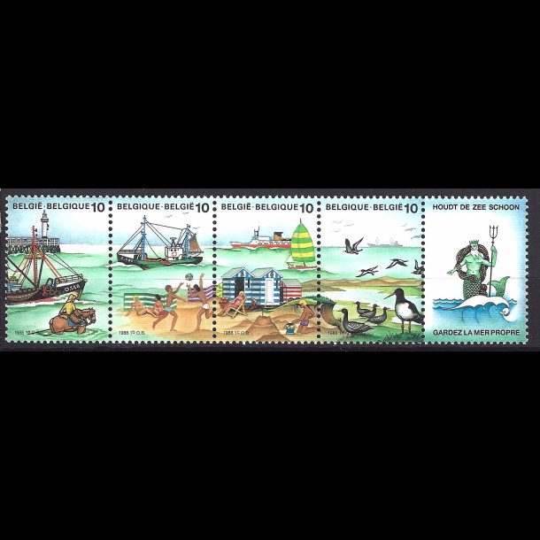 Belgien postfrisk AFA 2332-2335 sammentryk