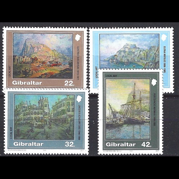 Gibraltar postfrisk AFA 623-626