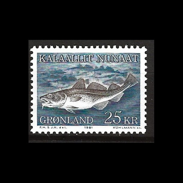 Grnland postfrisk AFA 129