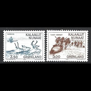 Gr�nland postfrisk AFA 131-132
