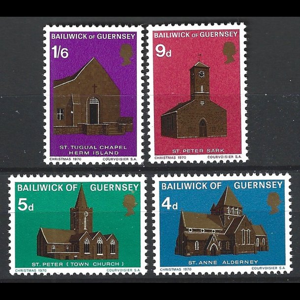 Guernsey postfrisk AFA 28-31