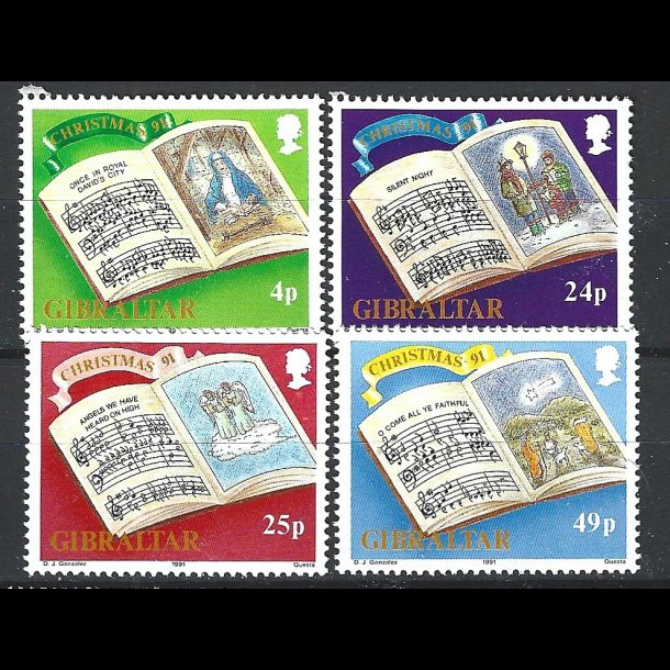 Gibraltar postfrisk AFA 628-631