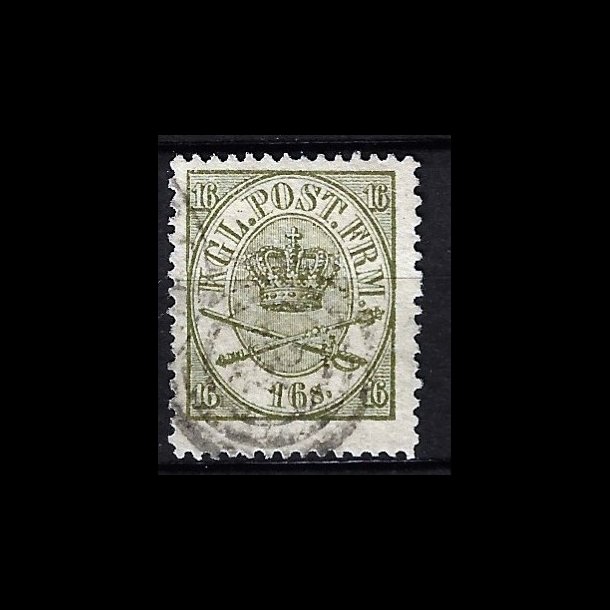 Danmark AFA 15 stemplet, AFA kr. 1.400,00