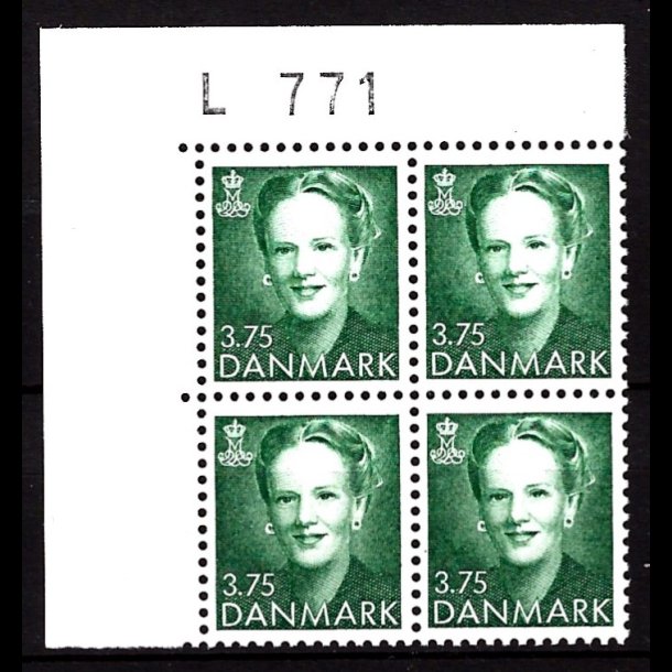 Danmark postfrisk marginalblok L771