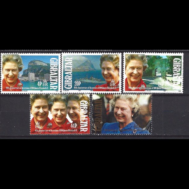 Gibraltar postfrisk AFA 632-636