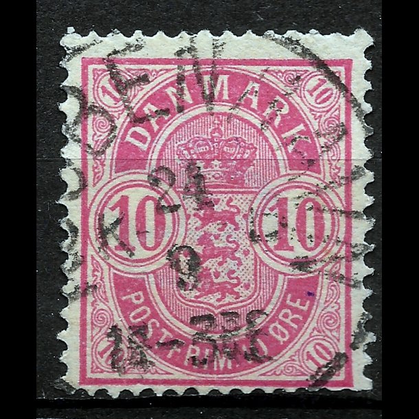 Danmark AFA 35a anilinrosa stemplet AFA 300,00 - 06