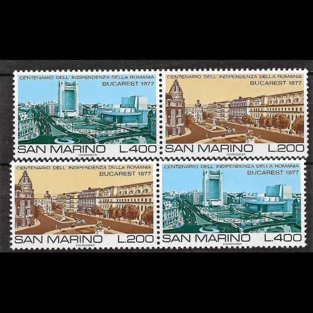 San Marino postfrisk AFA nr. 1112-1113