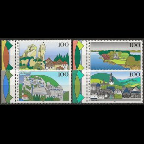 Vesttyskland Tyskland AFA nr. 2749-2752