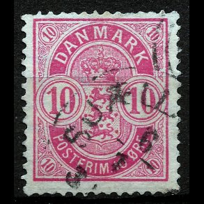 Danmark AFA 35a anilinrosa stemplet AFA 300,00 - 08