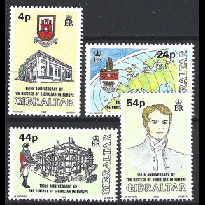 Gibraltar postfrisk AFA 645-648