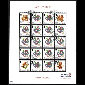 �en Man AFA 1747-1751 ark stemplet