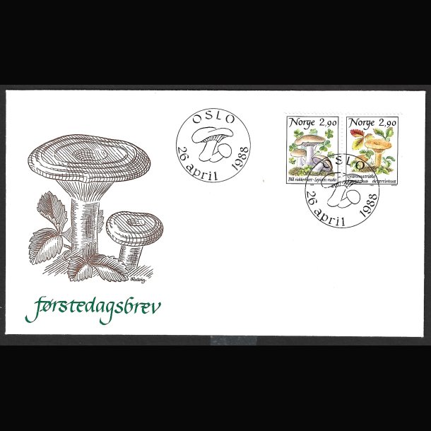 Norge FDC AFA 989-990