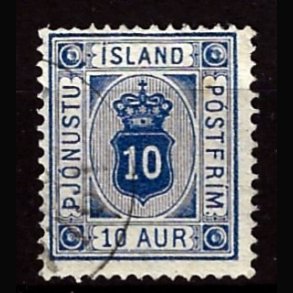 Island AFA TJ. 5a stemplet AFA 550,00