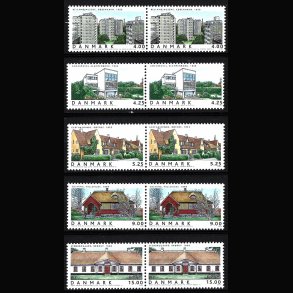 Danmark parstykker postfrisk AFA 1356-1360 s13