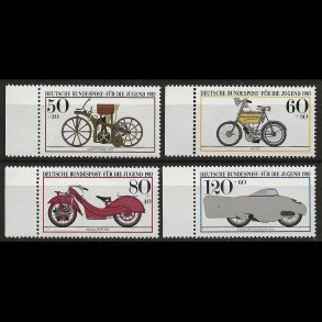 Vesttyskland Tyskland AFA nr. 2114-2117