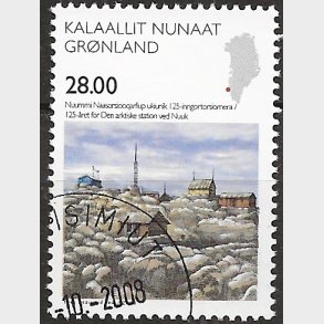 Gr�nland stemplet AFA 521
