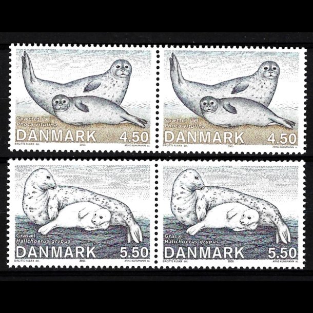 Danmark parstykker postfrisk AFA 1451-1452 s13