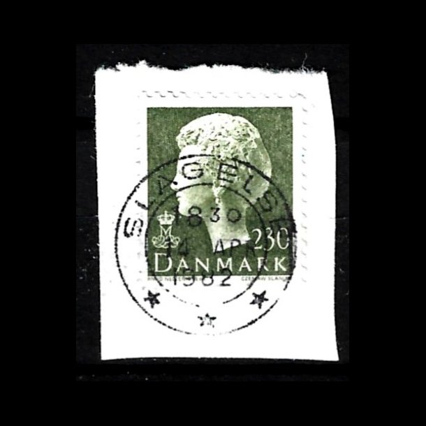 Brevklip m/bystempel Slagelse - 307