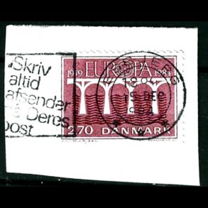Brevklip m/bystempel Esbjerg - 309