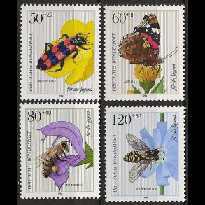 Vesttyskland Tyskland AFA nr. 2145-2148