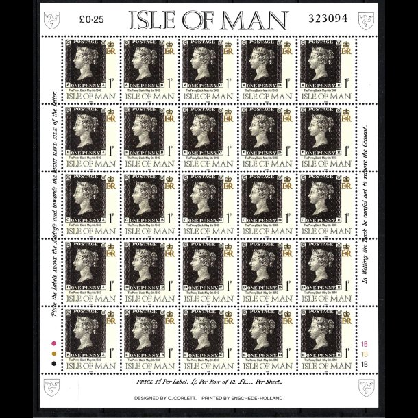 �en Man postfrisk AFA 421 ark