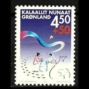 Gr�nland postfrisk AFA 387