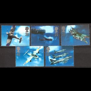 England postfrisk AFA 1864-1868