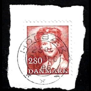 Brevklip m/bystempel Holb�k - 313