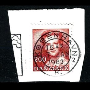 Brevklip m/bystempel K�benhavn - 316