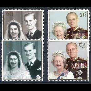 England postfrisk AFA 1882-1885