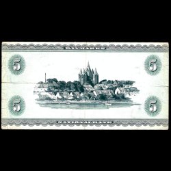 Danmark 5-kroner 1959-C1 Sieg 129 kval. 1+/VF-01/EF