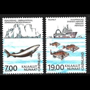 Gr�nland postfrisk AFA 395-396