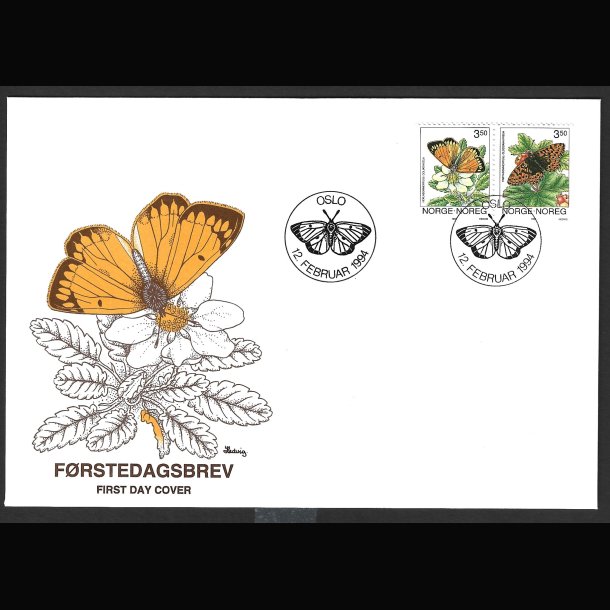 Norge FDC AFA 1142-1143