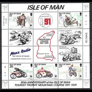 �en Man postfrisk AFA 459-463 miniark