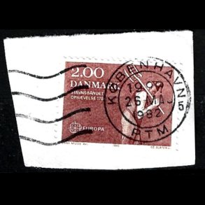 Brevklip m/bystempel K�benhavn - 333