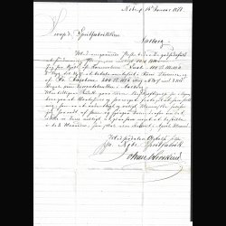 Danmark skillingsbrev AFA 13 med indhold se billeder