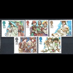 England postfrisk AFA 1702-1706