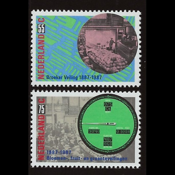 Holland postfrisk AFA 1322-1323