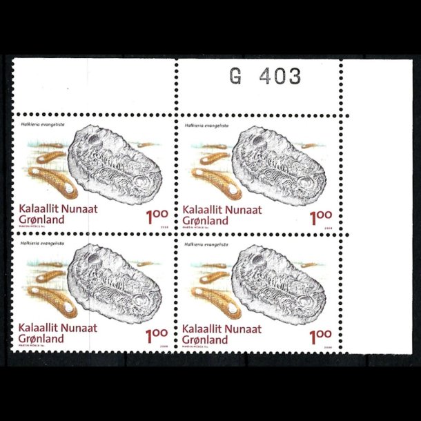 Grnland marginalblok postfrisk G 403