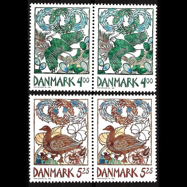 Danmark parstykker postfrisk AFA 1204-1205 s15