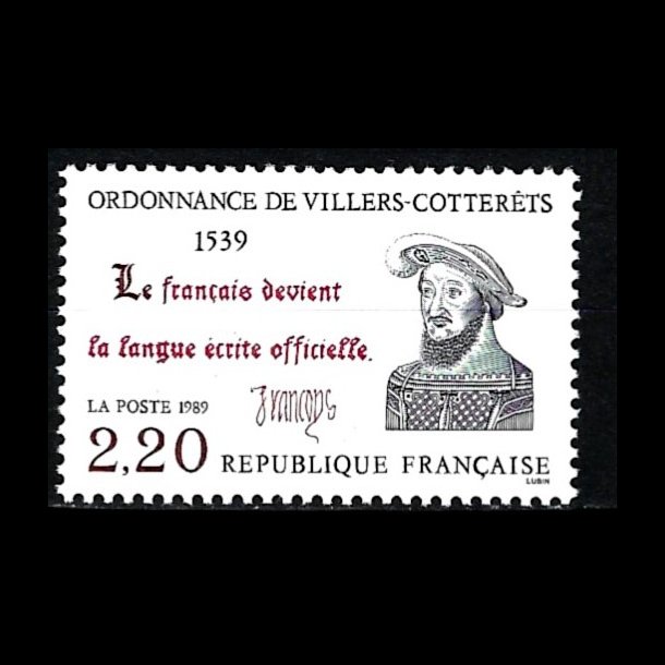 Frankrig postfrisk AFA 2839