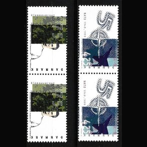 Danmark parstykker postfrisk AFA 1207-1208 s15