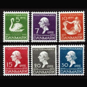 Danmark AFA 223-228 postfrisk AFA kr. 800,00